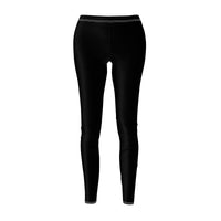 Jet Black Casual Leggings - Function123