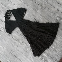 2020 Women Bikini Crochet Sexy Red black Openwork Cover Ups Knit Backless Halter Bathing Suit Swimsuit Swimwear Beach Dress - Function123