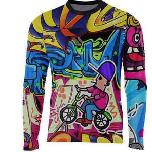 2019 MX Enduro Downhill Jerseys Mountain Bike Racing Clothing DH MTB Shirt Black Long Jersey BMX Motocross T Shirt Men - Function123
