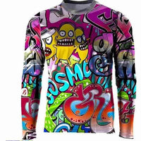 2019 MX Enduro Downhill Jerseys Mountain Bike Racing Clothing DH MTB Shirt Black Long Jersey BMX Motocross T Shirt Men - Function123