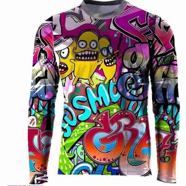 2019 MX Enduro Downhill Jerseys Mountain Bike Racing Clothing DH MTB Shirt Black Long Jersey BMX Motocross T Shirt Men - Function123