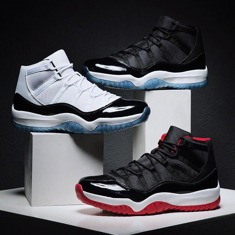 2019 Autumn and Winter Leather Mesh Casual Shoes New Basketball Shoes Comfortable Breathable Sneakers Sneakers Men High Tops