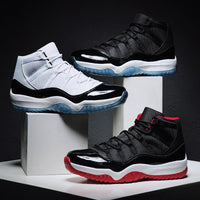 2019 Autumn and Winter Leather Mesh Casual Shoes New Basketball Shoes Comfortable Breathable Sneakers Sneakers Men High Tops