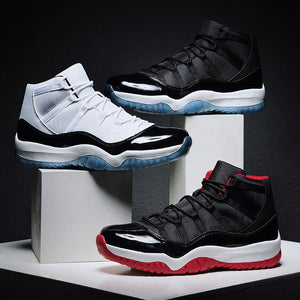 2019 Autumn and Winter Leather Mesh Casual Shoes New Basketball Shoes Comfortable Breathable Sneakers Sneakers Men High Tops