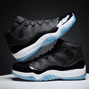 2019 Autumn and Winter Leather Mesh Casual Shoes New Basketball Shoes Comfortable Breathable Sneakers Sneakers Men High Tops