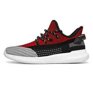 2021 new men sneakers shoes light breathable casual shoes mesh fashion gray large size sports walking brand 46 size students